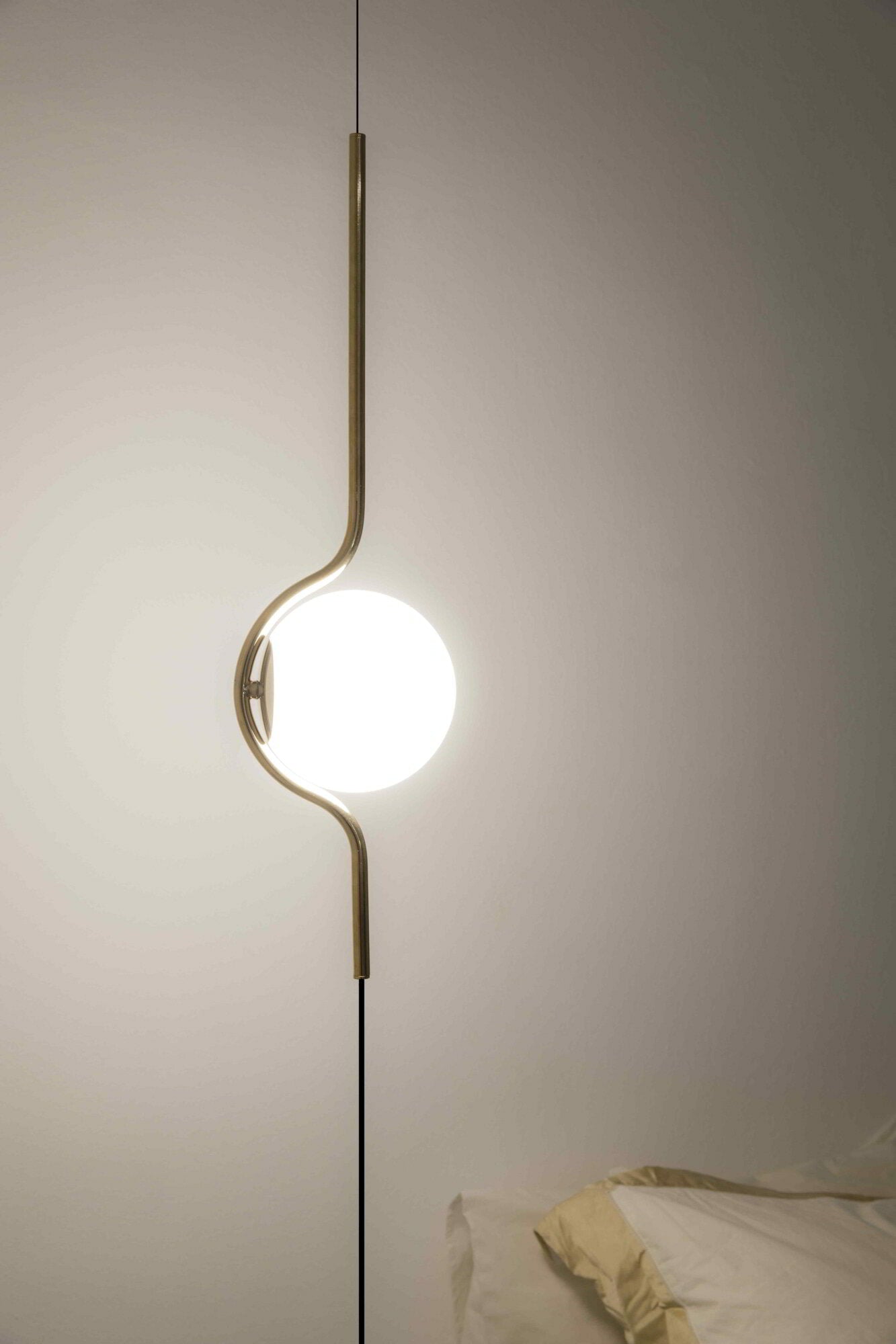 FARO_Barcelona - LE VITA Gold pendant/floor lamp - 29694