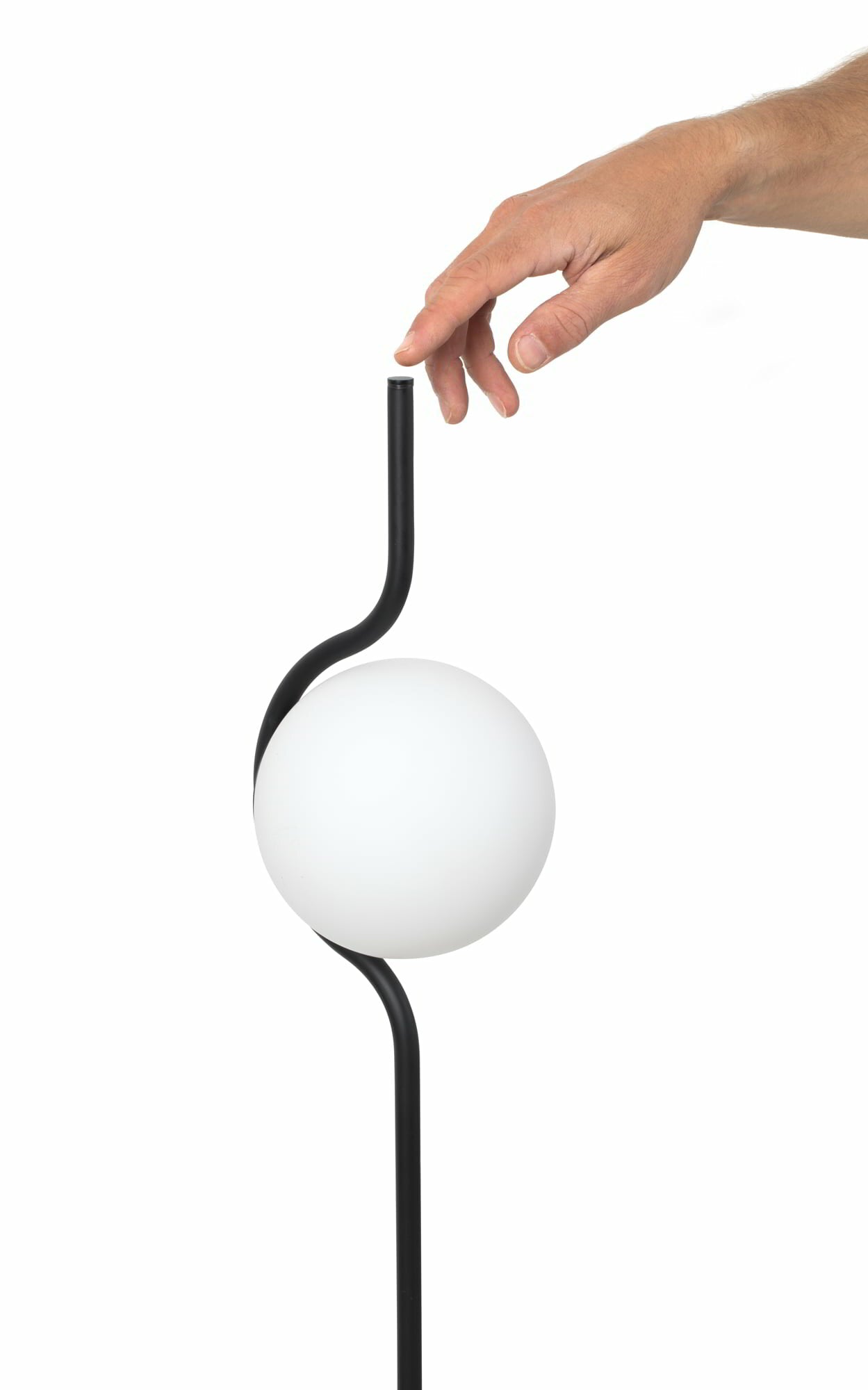 FARO_Barcelona - LE VITA Black floor lamp - 29698