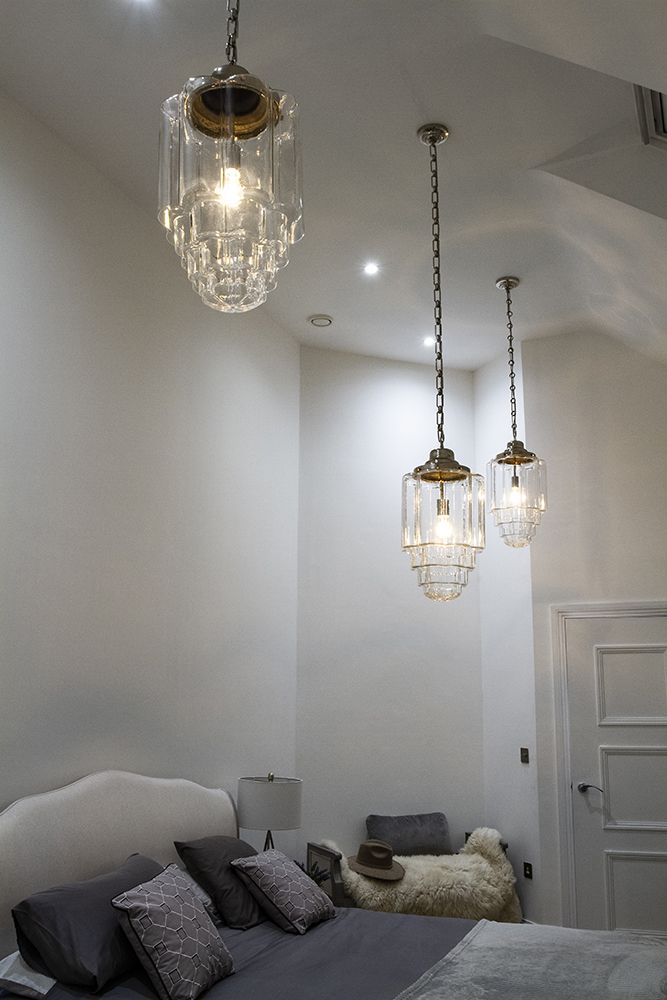 SOHO Lighting - Glasshouse Polished Brass Clear Pendant Light