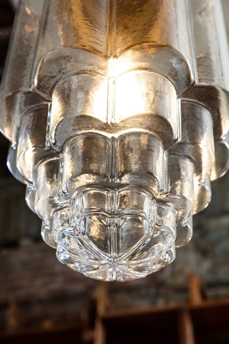 SOHO Lighting - Glasshouse Polished Brass Clear Pendant Light