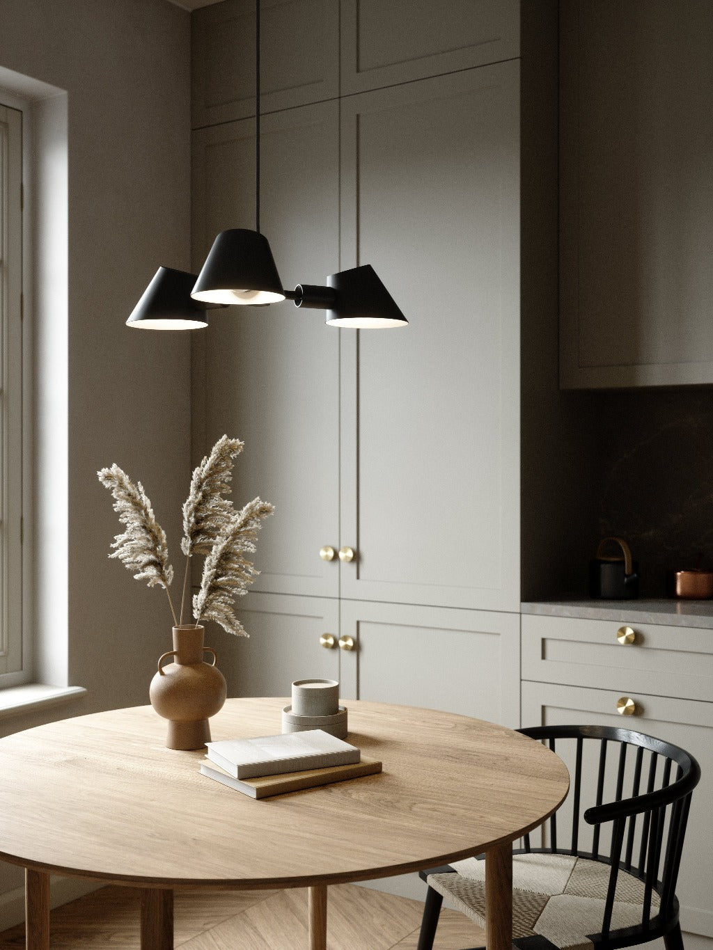 Nordlux DFTP STAY - Black - 3 Spot Pendant Light 2120703003
