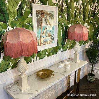 The Lotte Fringed Lampshade