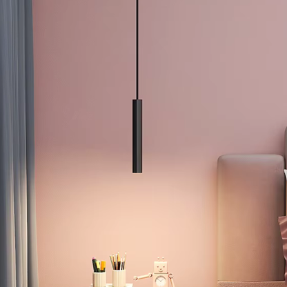 Trip Black Pendant Light - Adjustable Minimal Bedroom Lighting