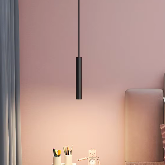Trip Black Pendant Light - Adjustable Minimal Bedroom Lighting