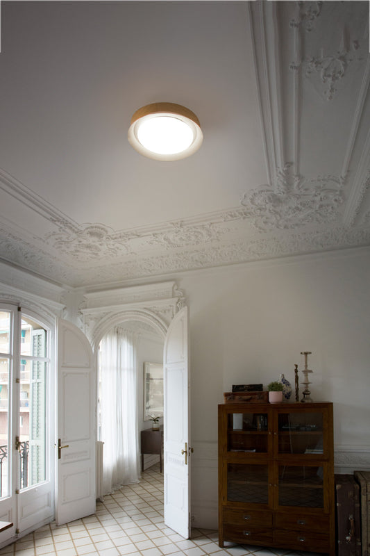 FARO_Barcelona - TENDER White ceiling lamp - 20095