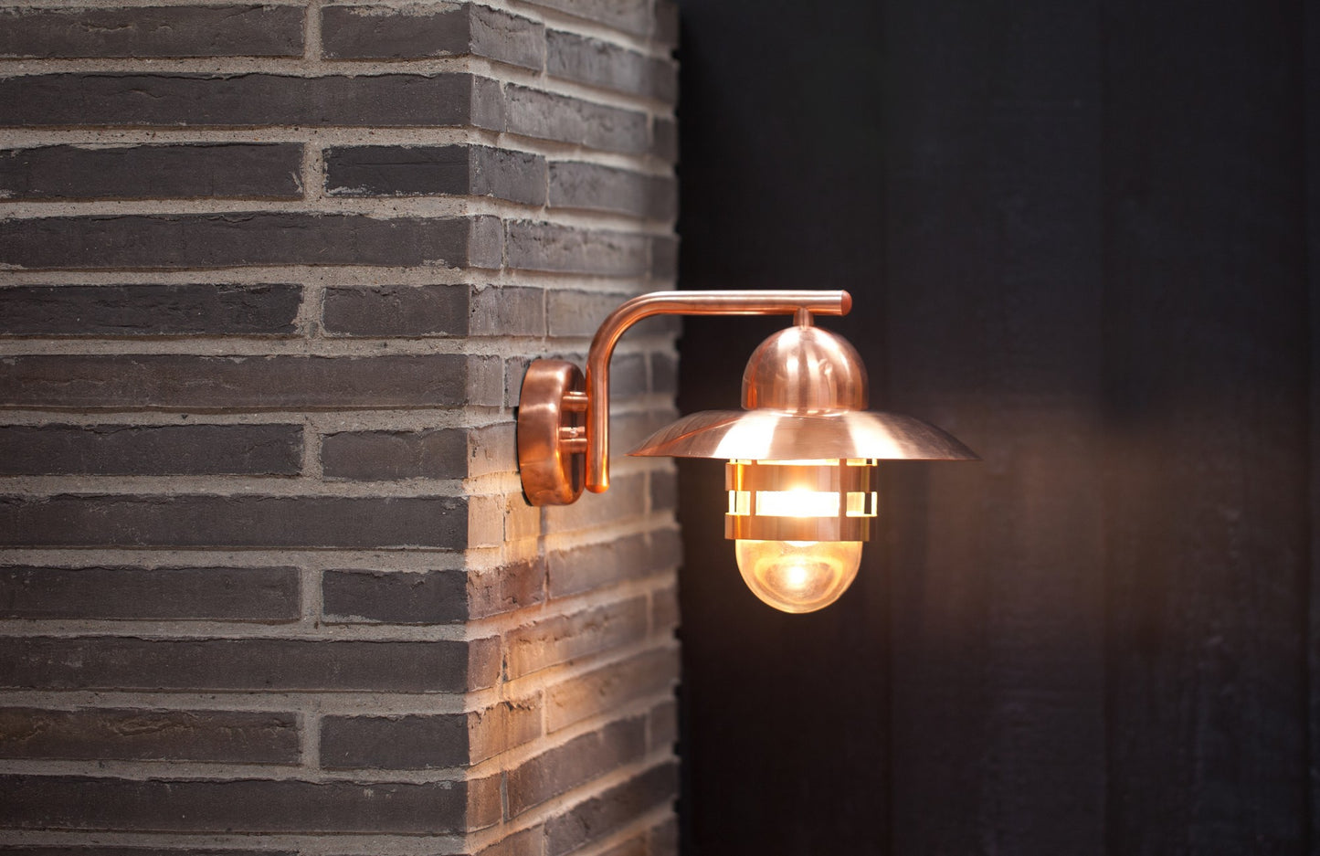 Nordlux Nibe Wall Light Copper 24981030