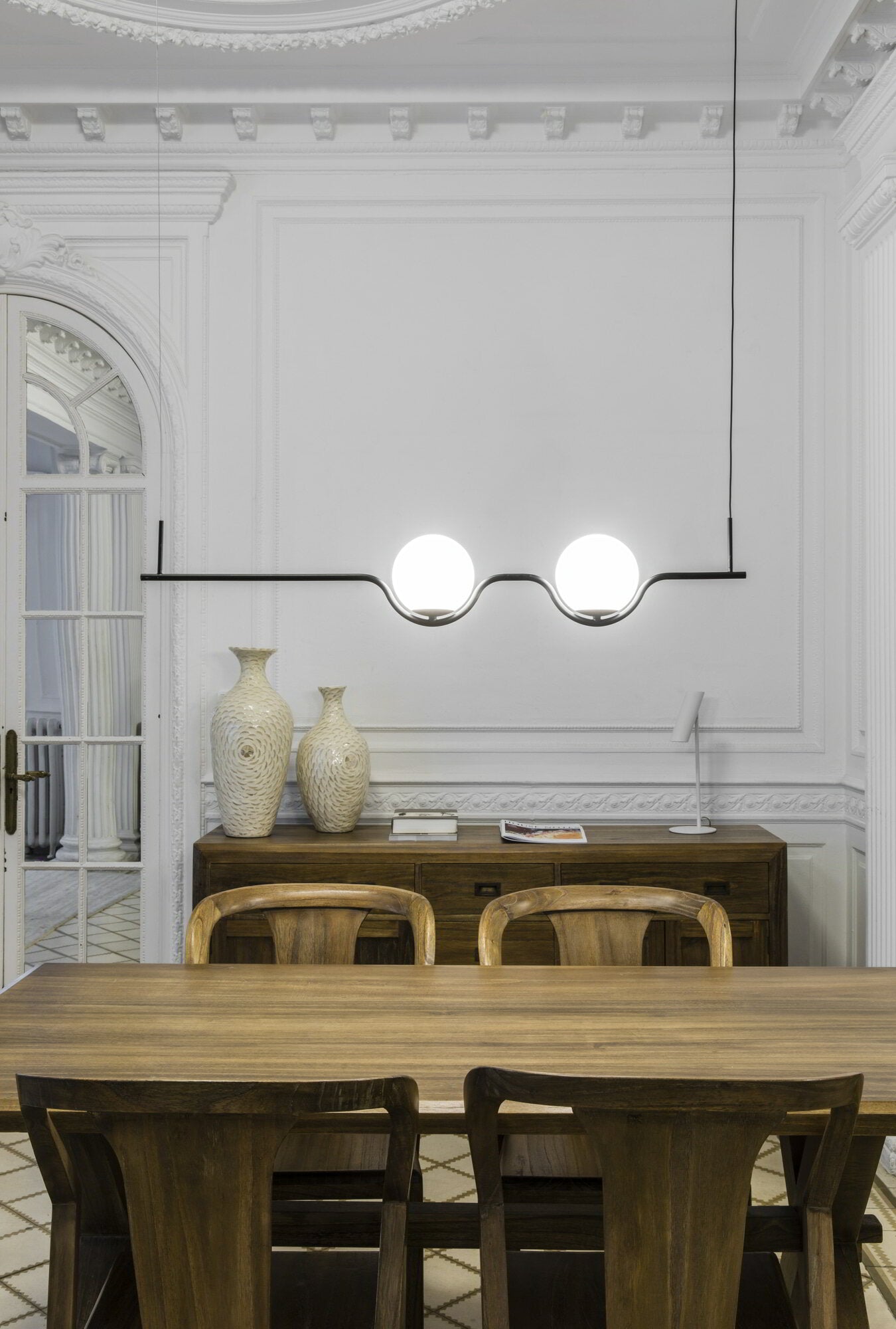 FARO_Barcelona - LE VITA Black pendant lamp - 29696