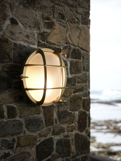 Nordlux Polperro Wall Light Brass 49021035