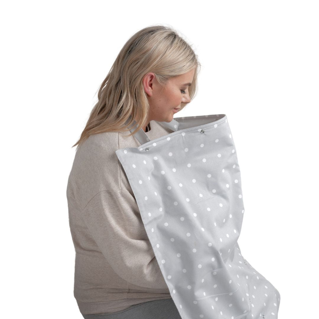 Feeding & Pumping Privacy Cover - Dotted