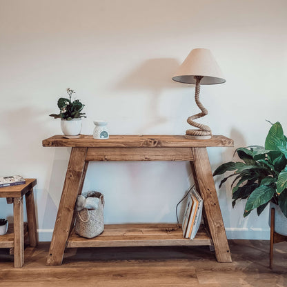 DASI Console Table With Shelf