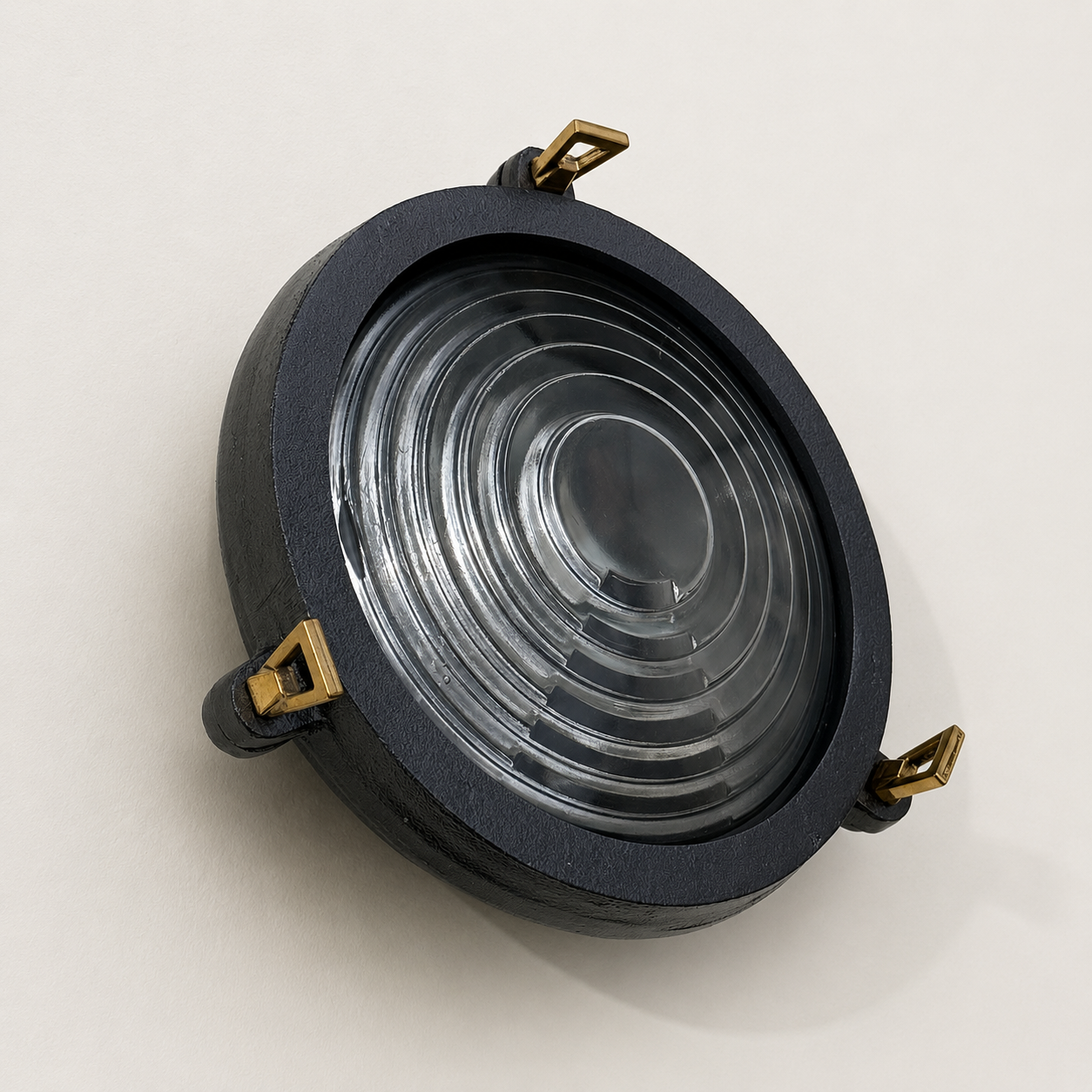 Wroxham Pewter Round Bulkhead Wall or Ceiling Light - IP65