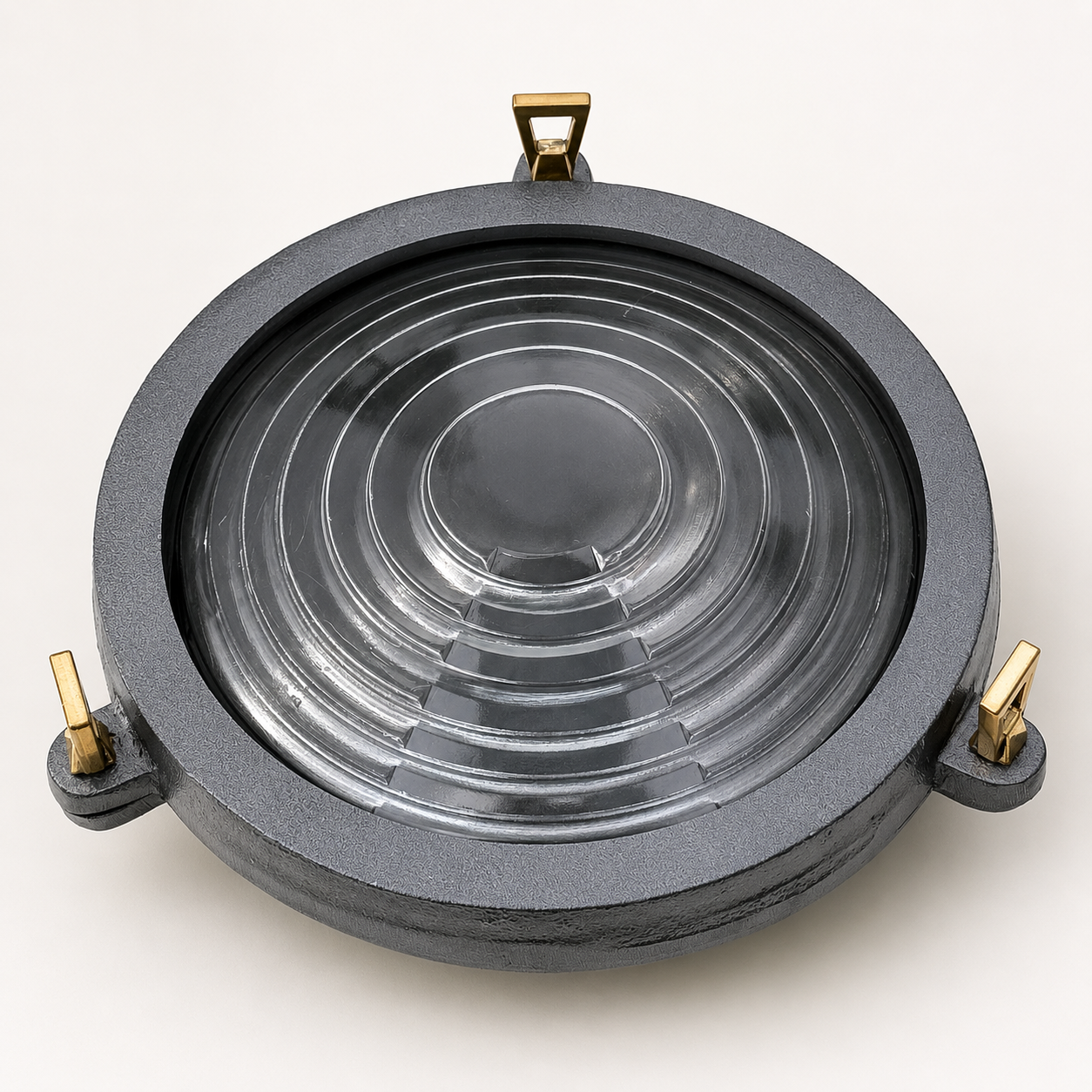 Wroxham Pewter Round Bulkhead Wall or Ceiling Light - IP65