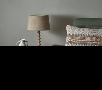 Abe Deconstructed Linen Armchair - Olive