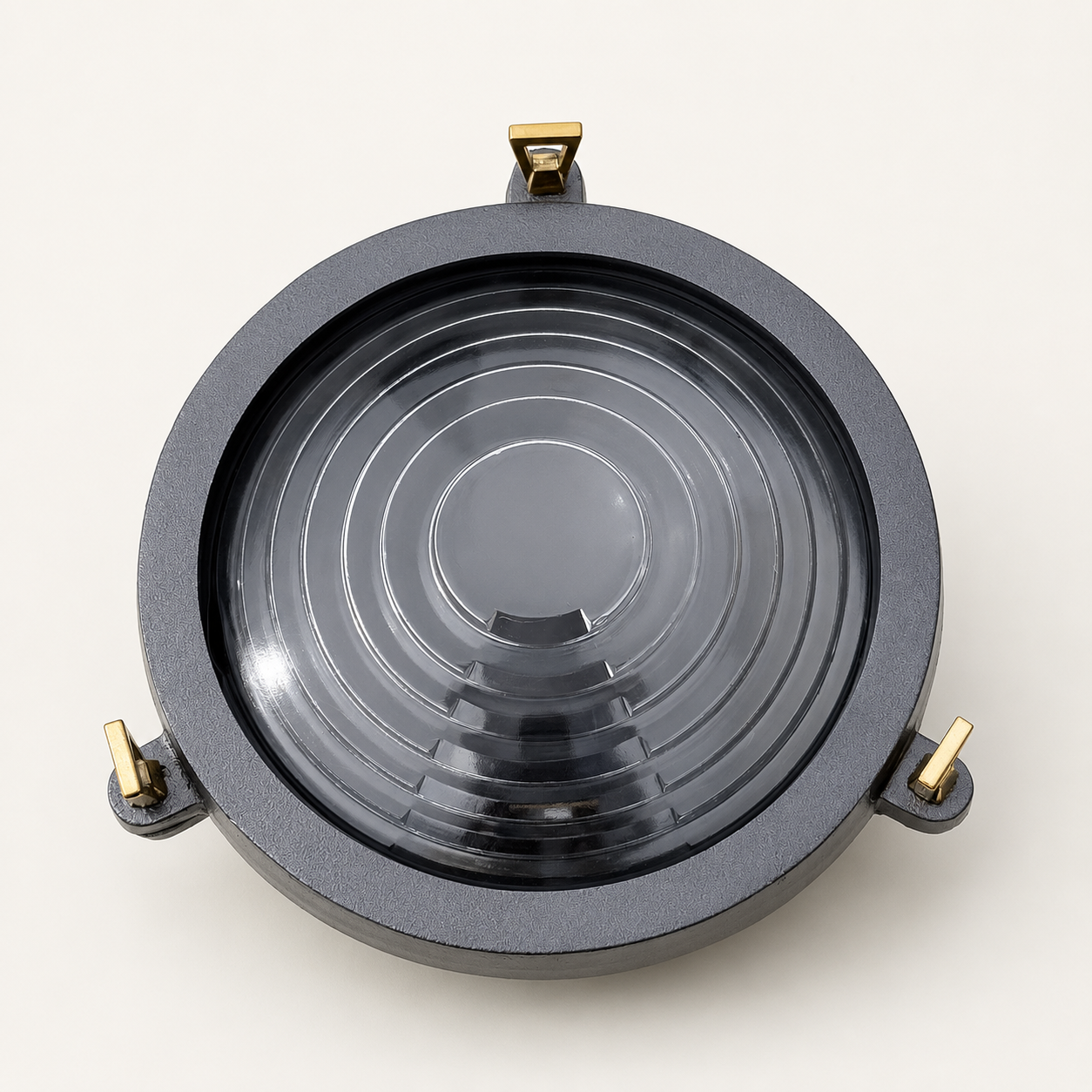 Wroxham Pewter Round Bulkhead Wall or Ceiling Light - IP65