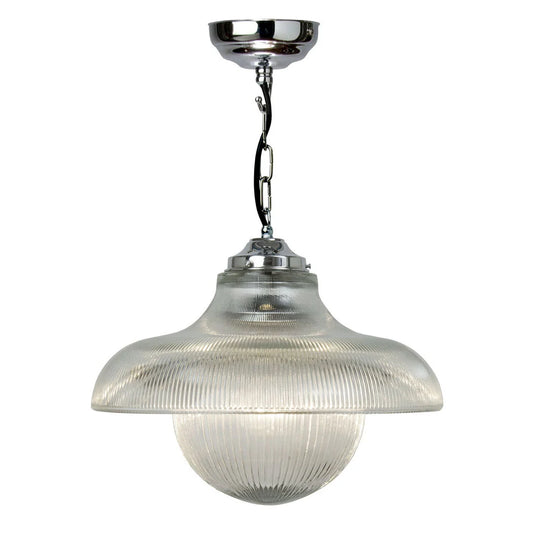 Kansa Prismatic Duo Rail and Globe Pendant Light in chrome finish, modern lighting fixture with adjustable globe accents.