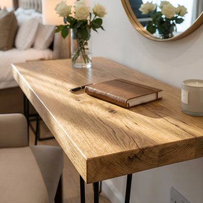 LARIA Oak Makeup / Dressing Table
