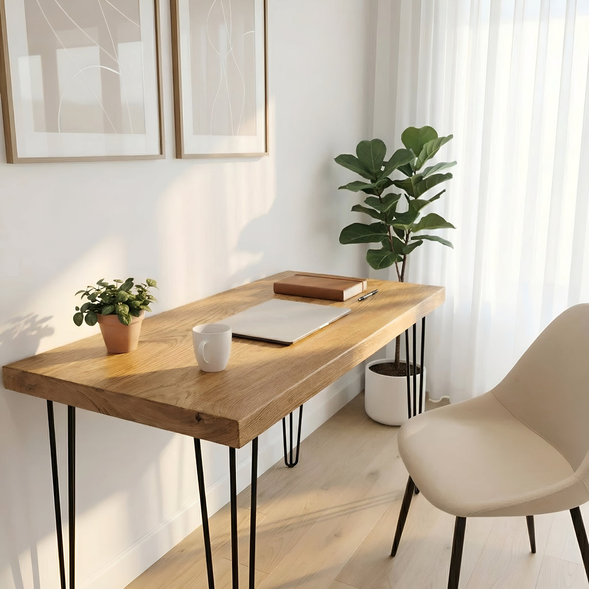 LARIA Oak Study Table / Desk