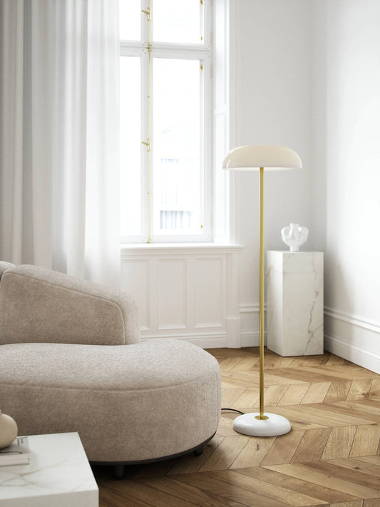 DFTP - Glossy Floor Lamp - White 2220344001