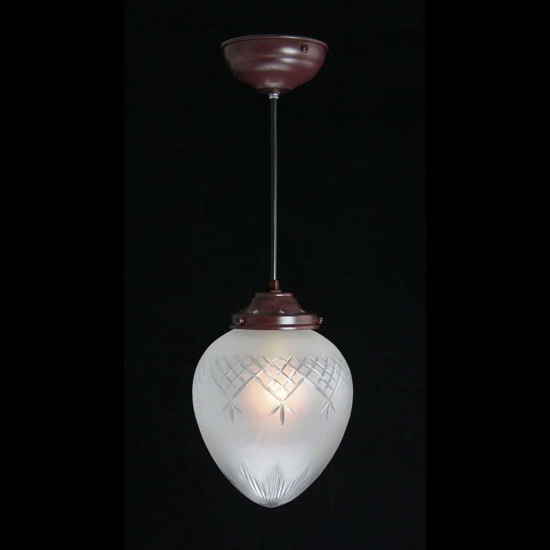 Pineapple Pendant 160mm Antique Bronze - SUSPENSIONS ONLY