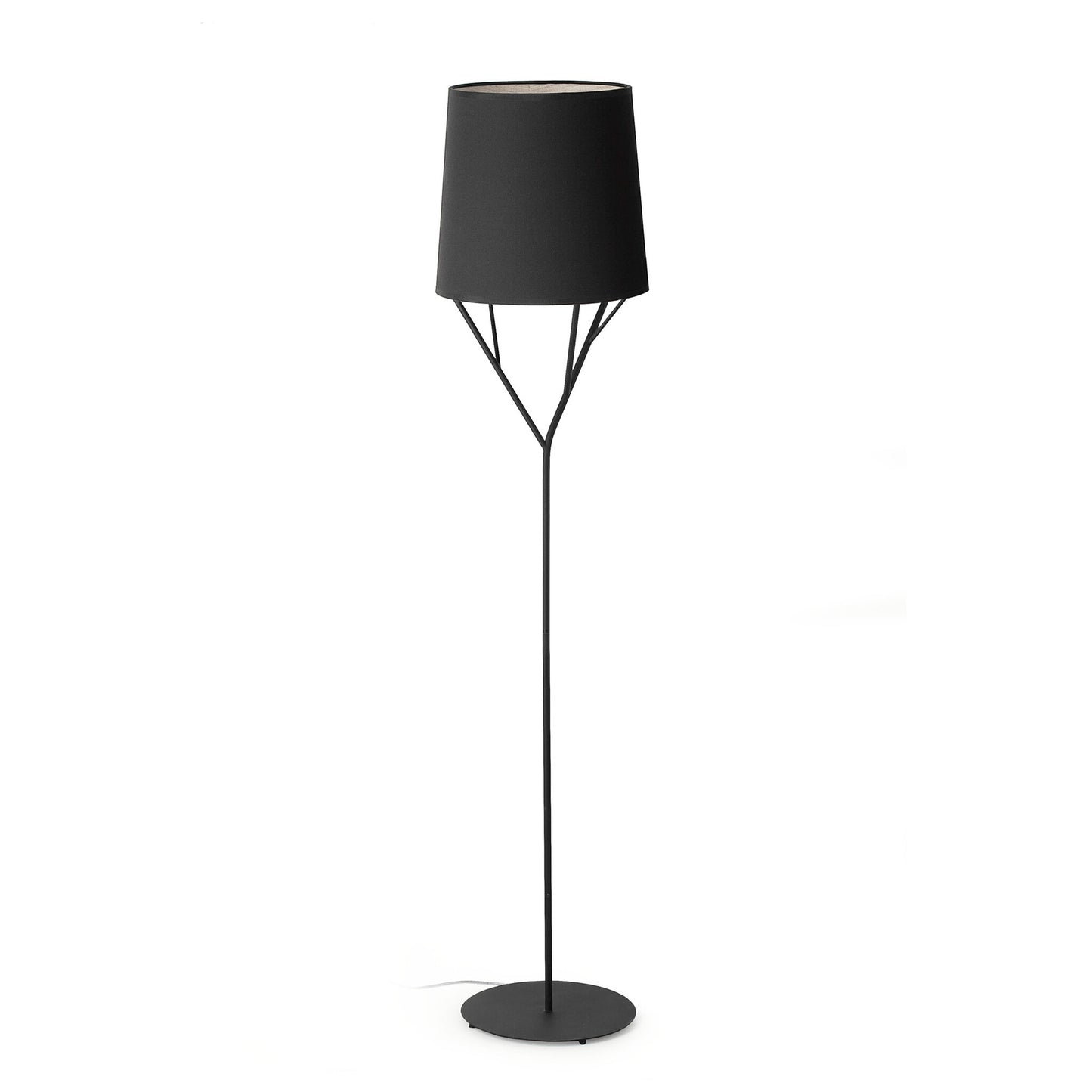 FARO_Barcelona - TREE Black floor lamp 60W - 29868
