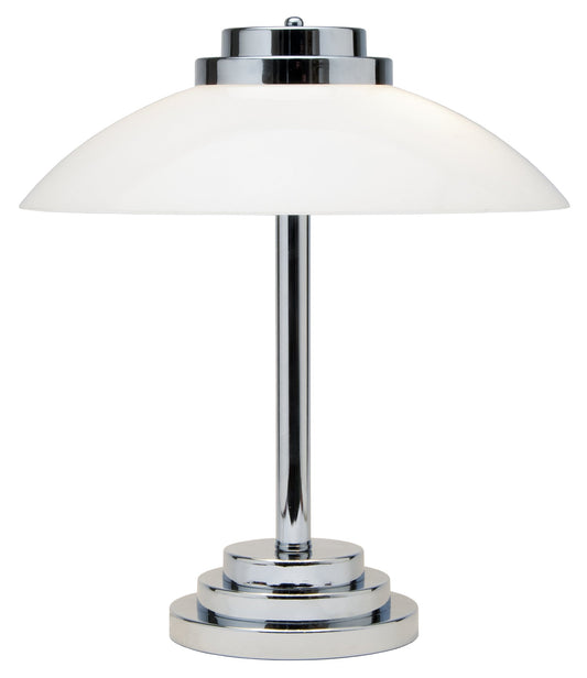 Kansa Lighting - Stratton White Opal Table Light - STRATTON57