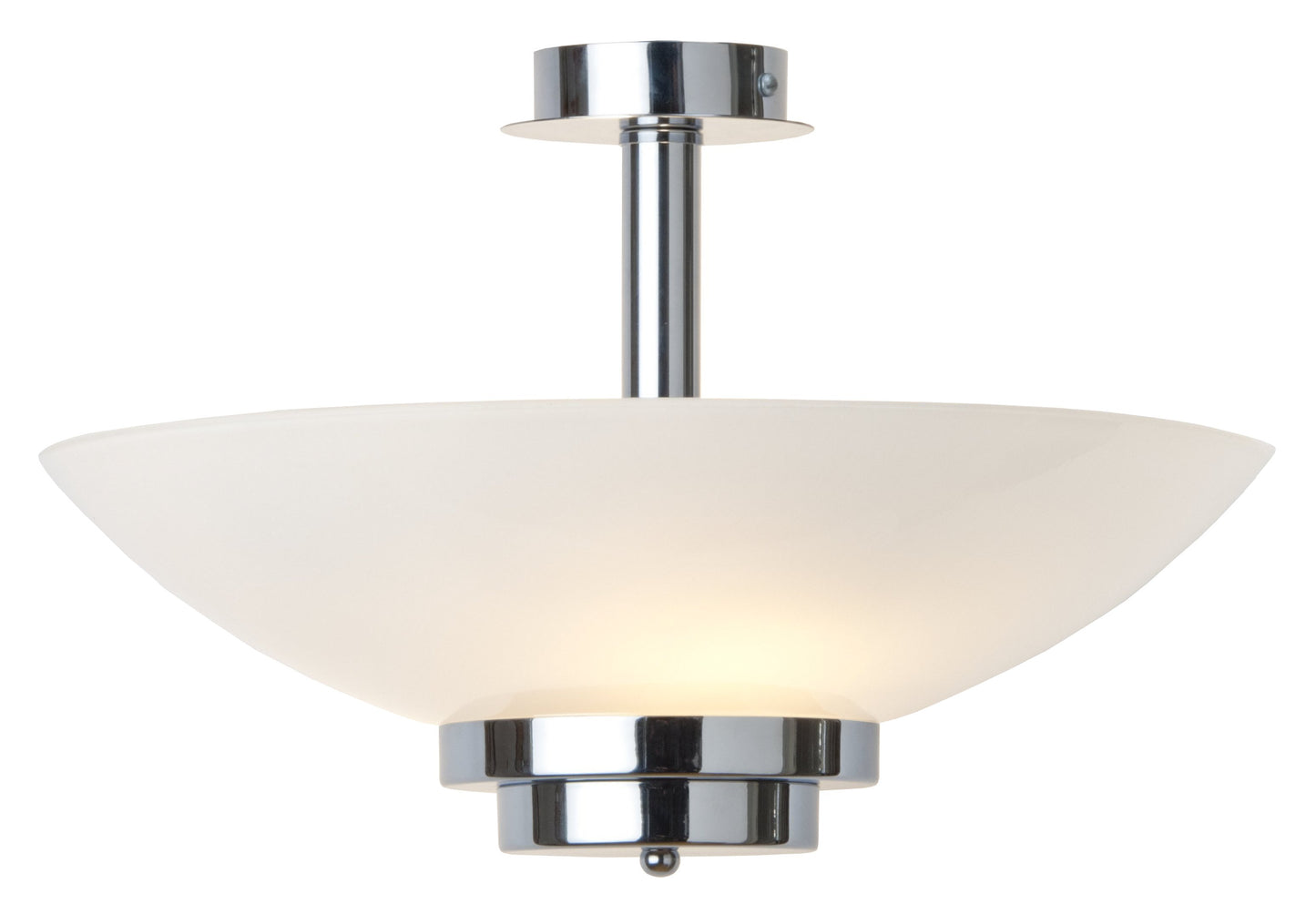 Kansa Lighting - Stratton White Opal Hanging Up Lighter - STRATTON64