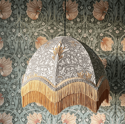 Tinker And Tallulah - William Morris Snakeshead Lampshade