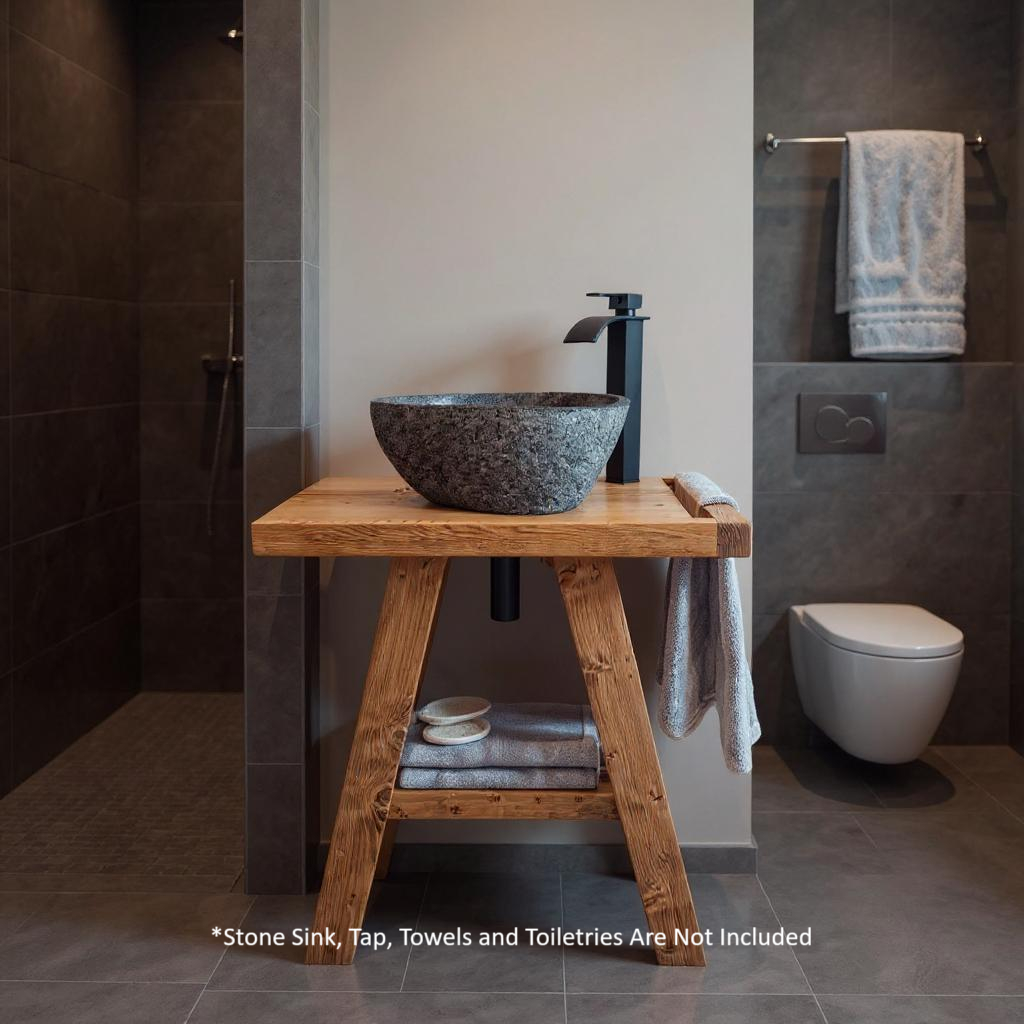 BORA Wooden Vanity and Shelf Storage | Tribe Joinery