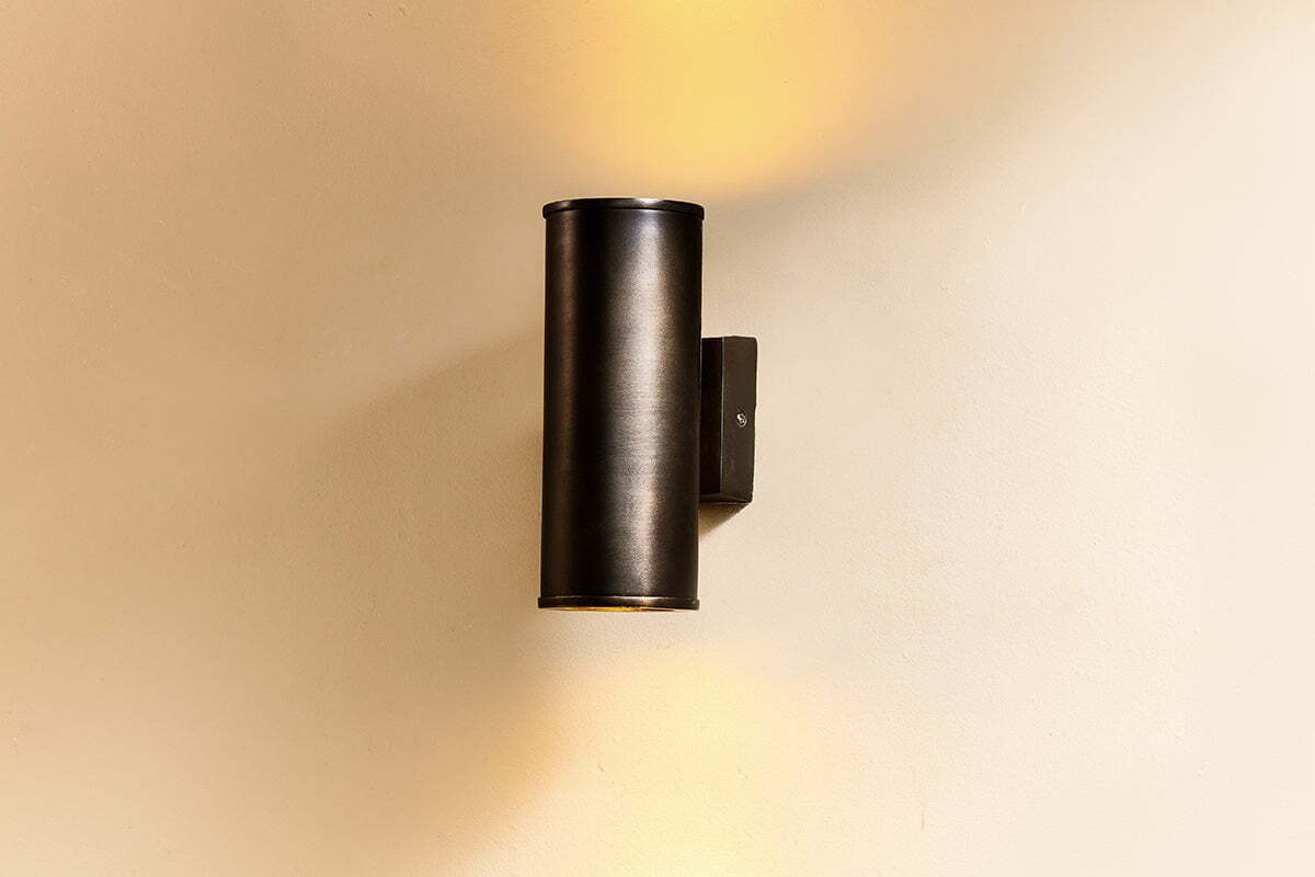 Ziro Outdoor Updown Lights - Antique Bronze - One Size