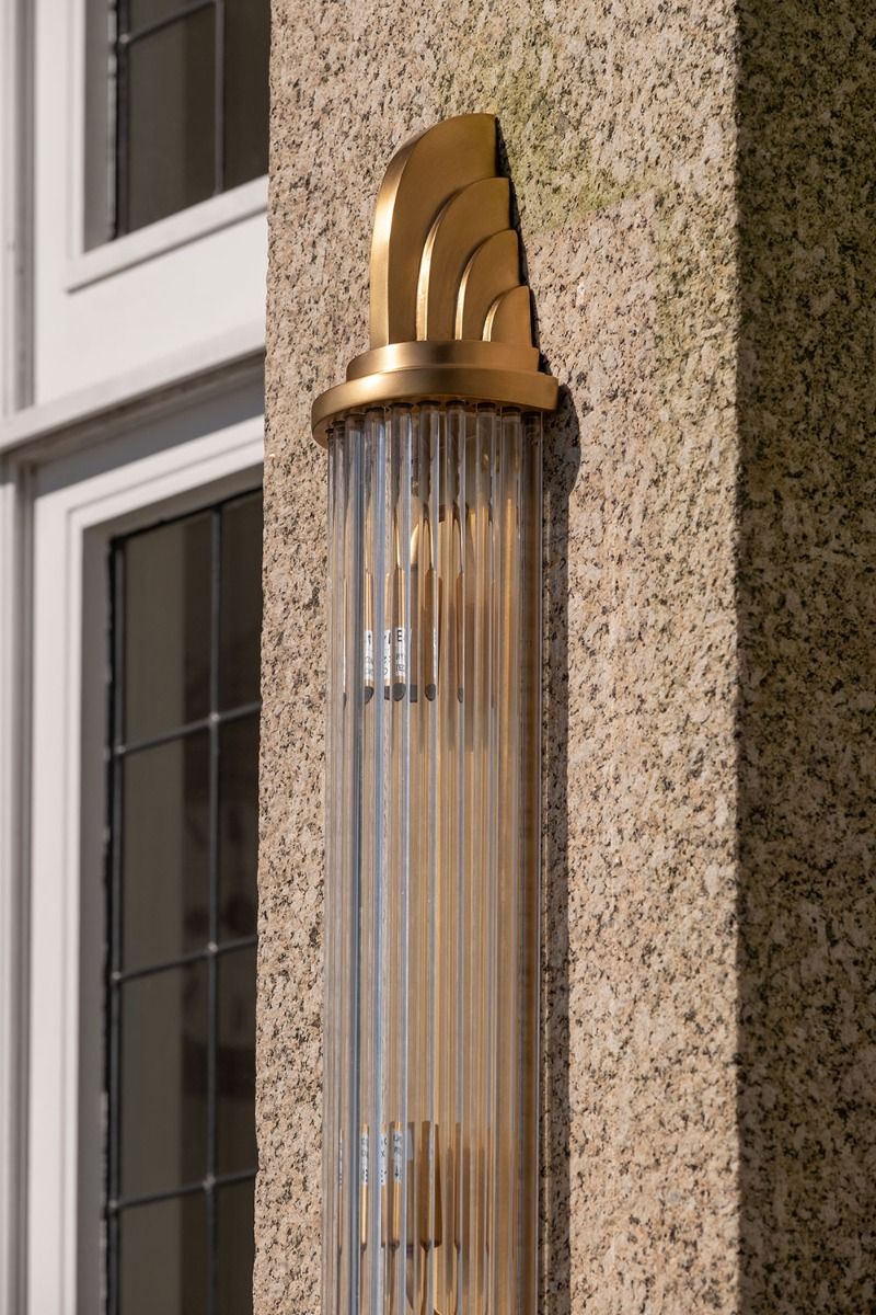 SOHO Lighting - Sheraton Lacquered Antique Brass IP44 rated