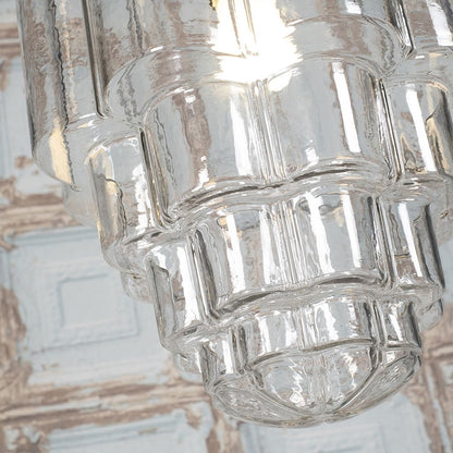 SOHO Lighting - Glasshouse Nickel Clear Pendant Light