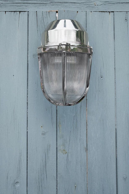 SOHO Lighting - Hopkin Nickel IP65 Prismatic Glass