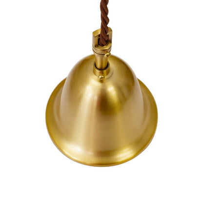 SOHO Lighting - Hollen Lacquered Aged Brass Brimmed Dome Pendant