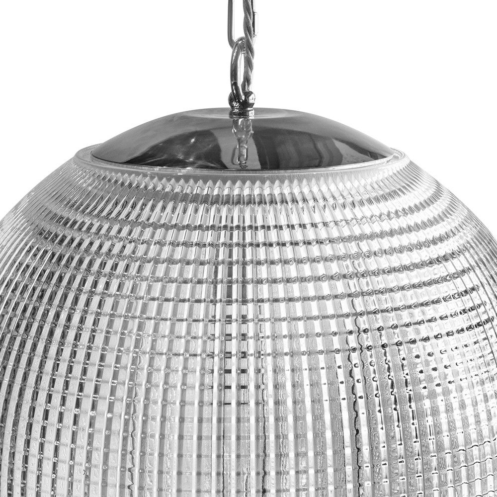 SOHO Lighting - Hollen Globe Classic Nickel Glass Pendant