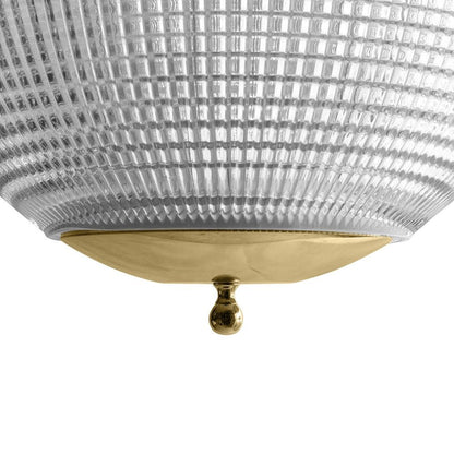 SOHO Lighting - Hollen Globe Classic Unlacquered Brass Pendant