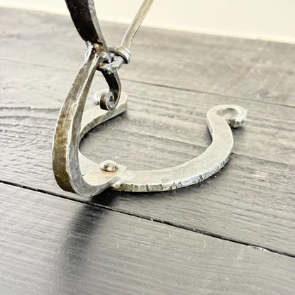 Wrought Iron Archer Sculpture | Heritage Bow & Arrow Ornament