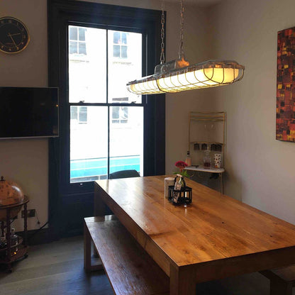 SOHO Lighting - Warwick Aluminium Industrial Strip Pendant Light