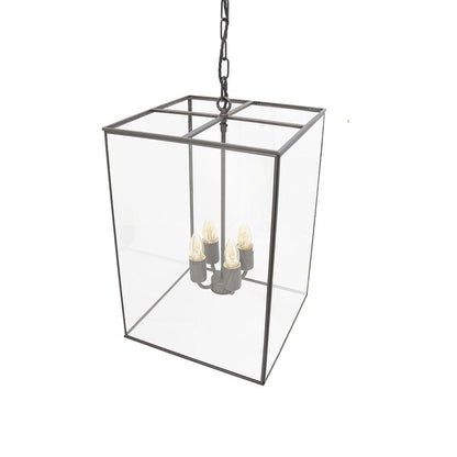 SOHO Lighting - Pendant Light Crossbar Medium Matt Black Brass