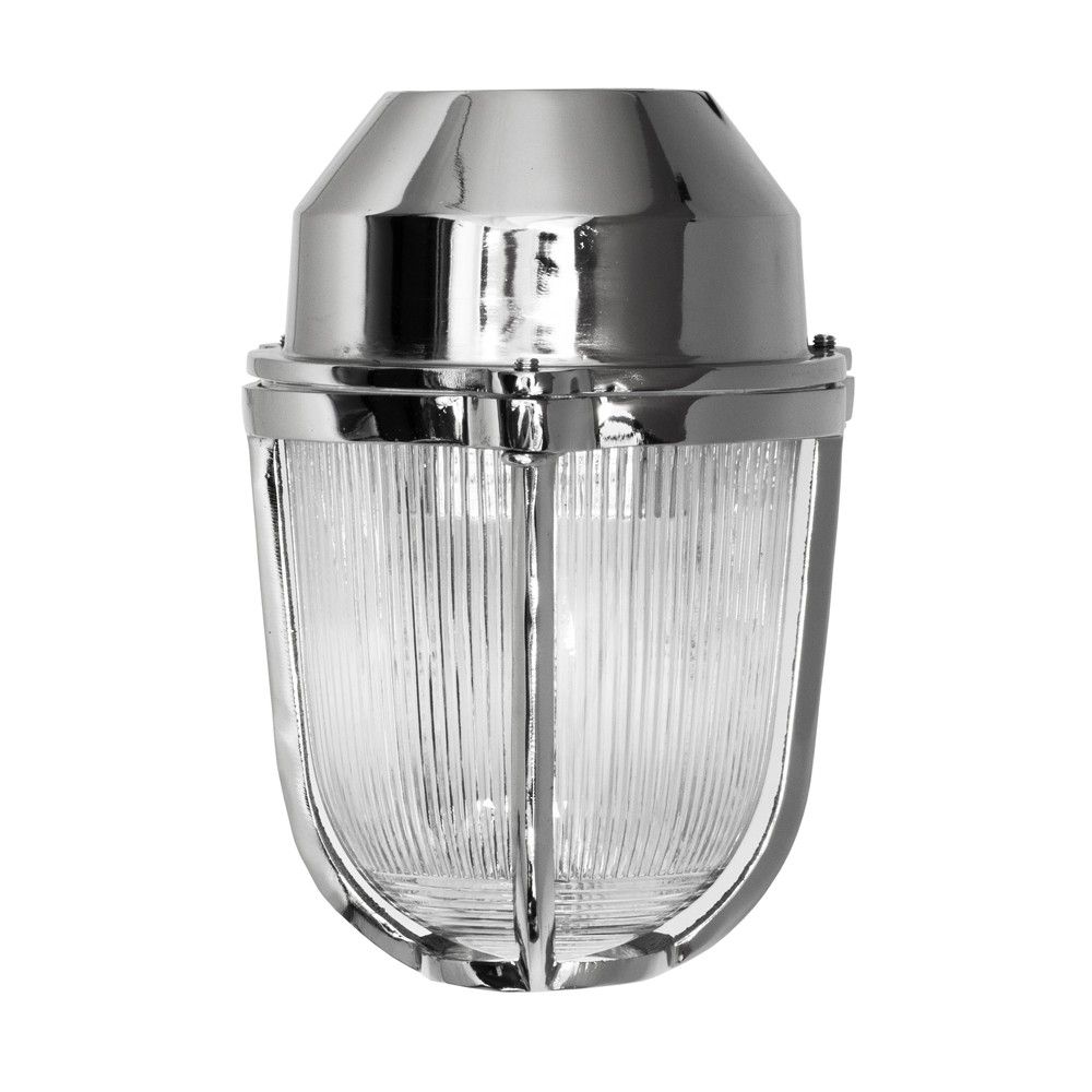 SOHO Lighting - Hopkin Nickel IP65 Prismatic Glass