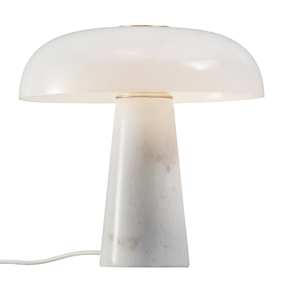 Nordlux DFTP GLOSSY - White Marble Table Lamp 2020505001